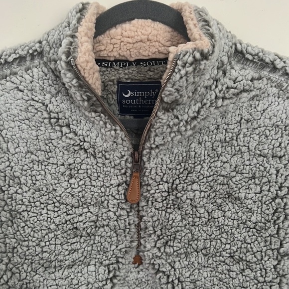 SIMPLY SOUTHERN Women’s 1/4 Fleece Zip ~ Size: Small - Picture 3 of 7